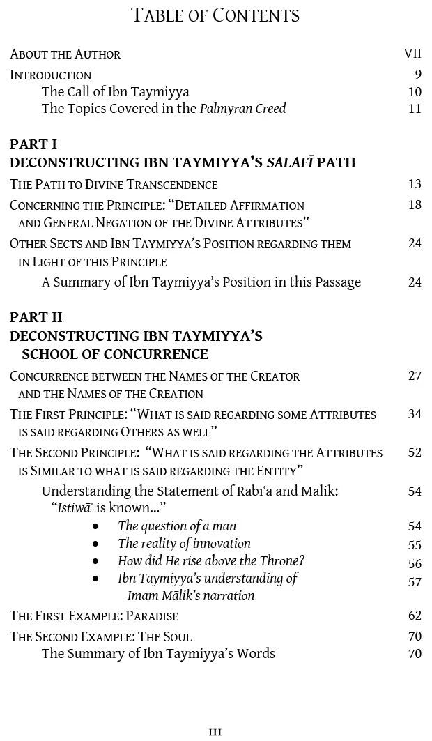 A Critique of the Palmyran Creed by Shaykh Said Foudah book