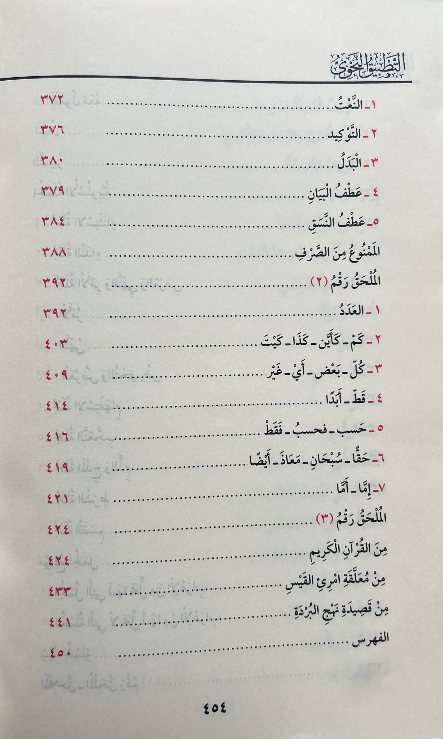 Grammatica: At-Tatbīq an-Naḥwī – De Toepassing van de Arabische Grammatica — التطبيق النحوي