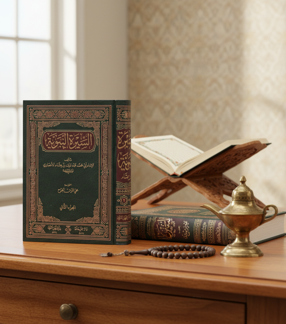 Ibn Hishām al Sīrah al Nabawiyyah 
السيرة النبوية لابن هشام