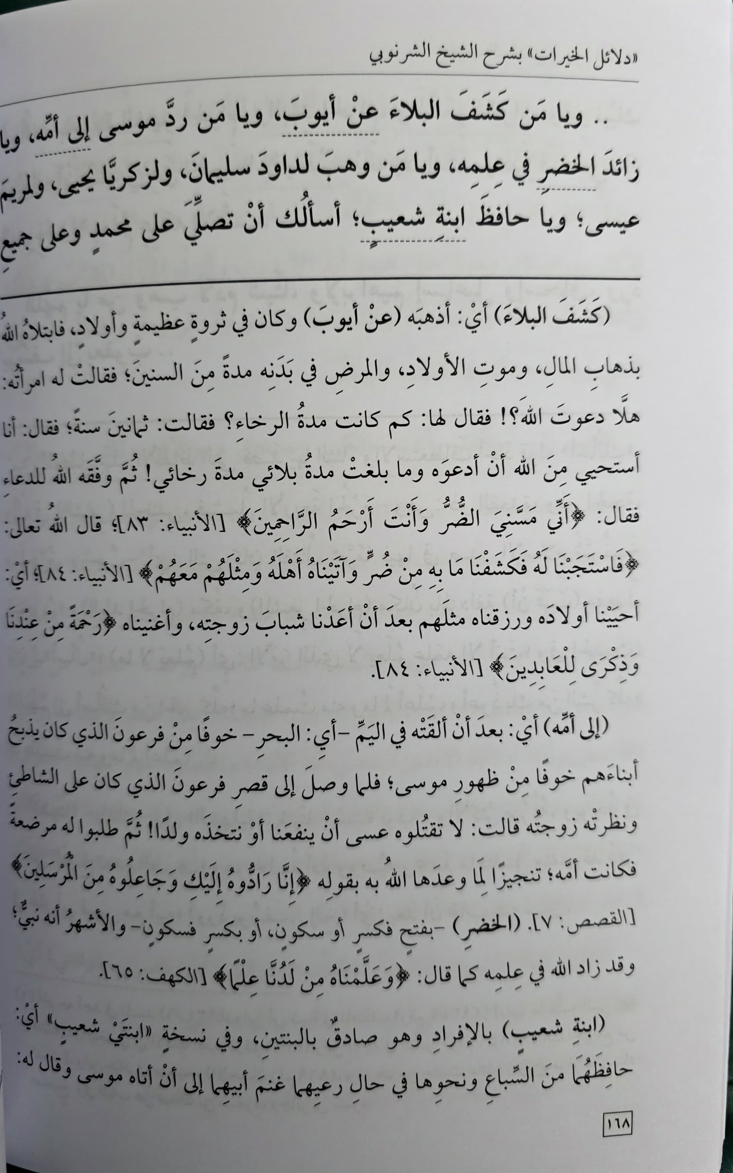 Dalā’il al-Khayrāt uitleg al-Sharnūbī  دلائل الخيرات شرح الشرنوبي