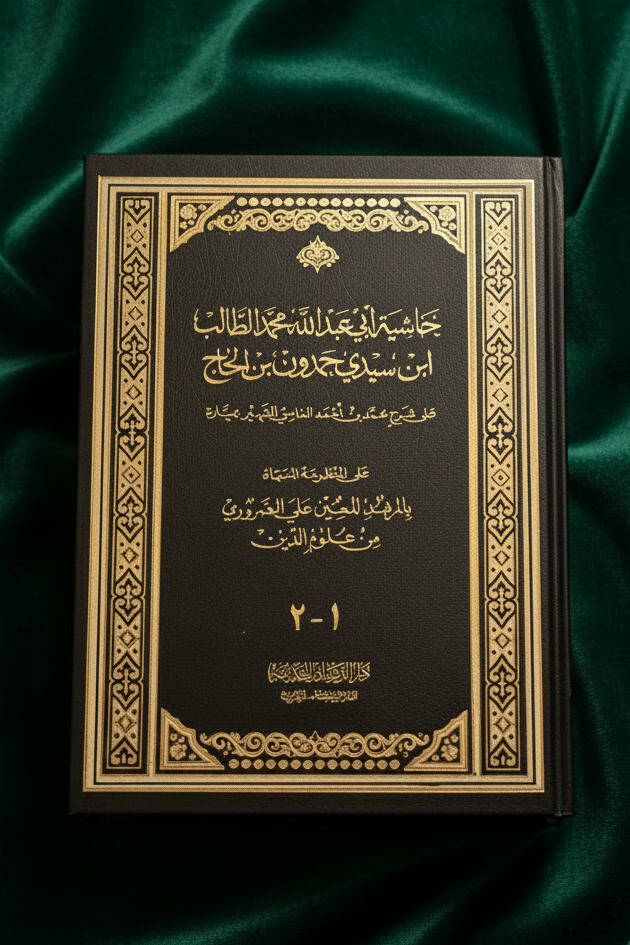 Ḥāshiyat Sayyidī Ḥamdūn ibn al-Ḥājj ʿalā Sharḥ Mayyārah | حاشية سيدي حمدون بن الحاج على شرح ميارة