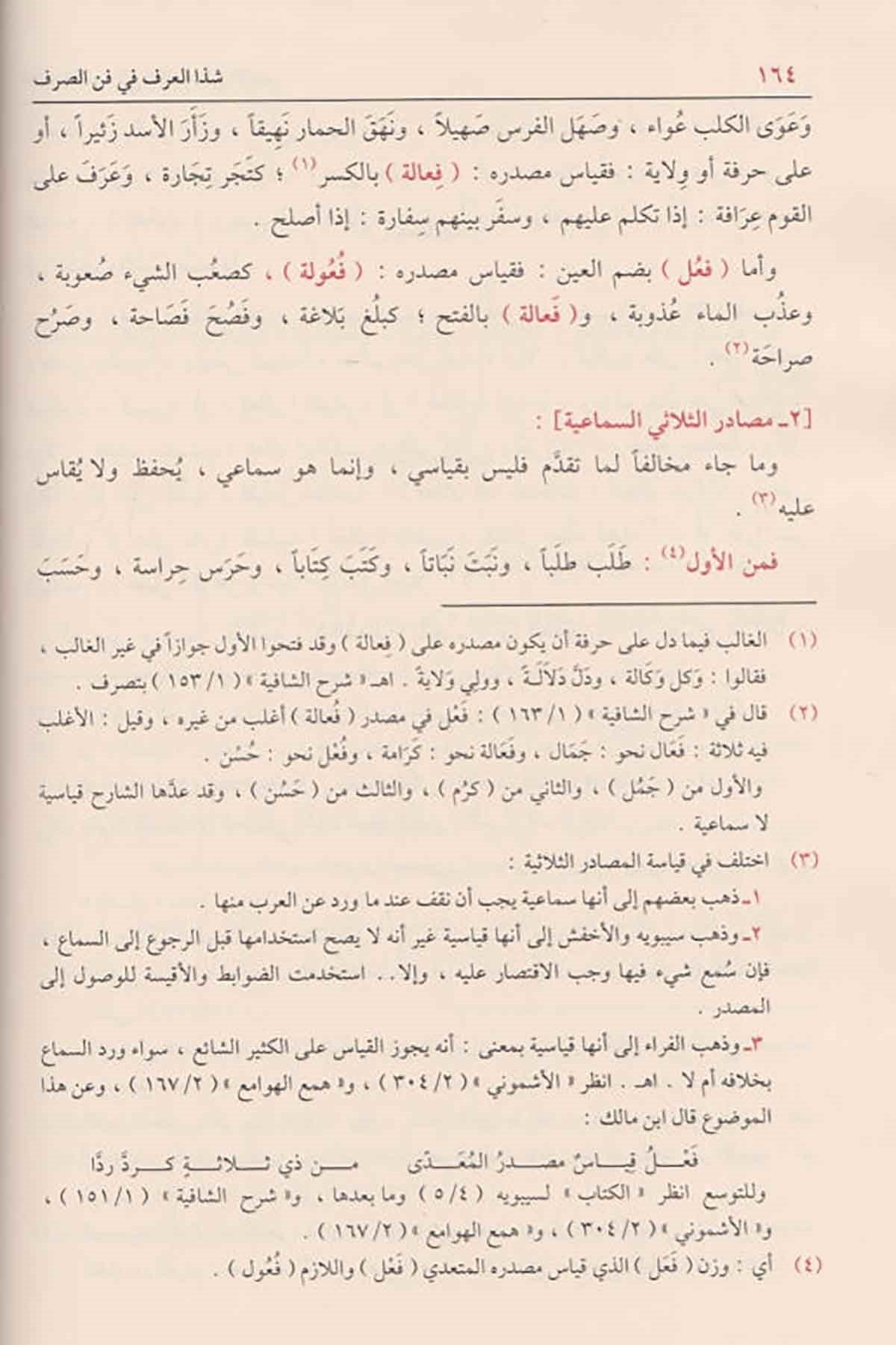 Shadhā al-ʿUrf fī Fann al-Ṣarf | شذا العرف في فن الصرف | al-Ḥamlāwī | Arabic Morphology