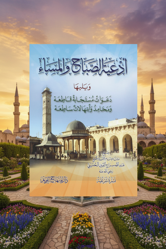 Adʿiyat al-Ṣabāḥ wa al-Masāʾ | أدعية الصباح والمساء ويليها دعوات مستجابة قاطعة ومحامد وابتهالات ساطعة
Imām al-Muḥaddith Shaykh ʿAbd Allāh Sirāj al-Dīn al-Ḥusaynī