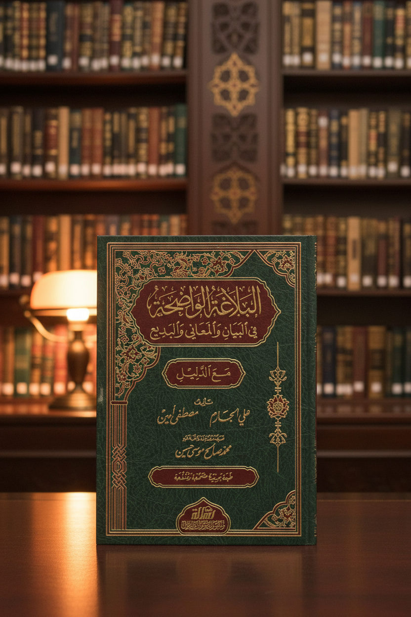 البلاغة الواضحة في البيان والمعاني والبديع مع الدليل
al Balāghah al Wāḍiḥah fī al Bayān wa al Maʿānī wa al Badīʿ maʿa al Dalīl