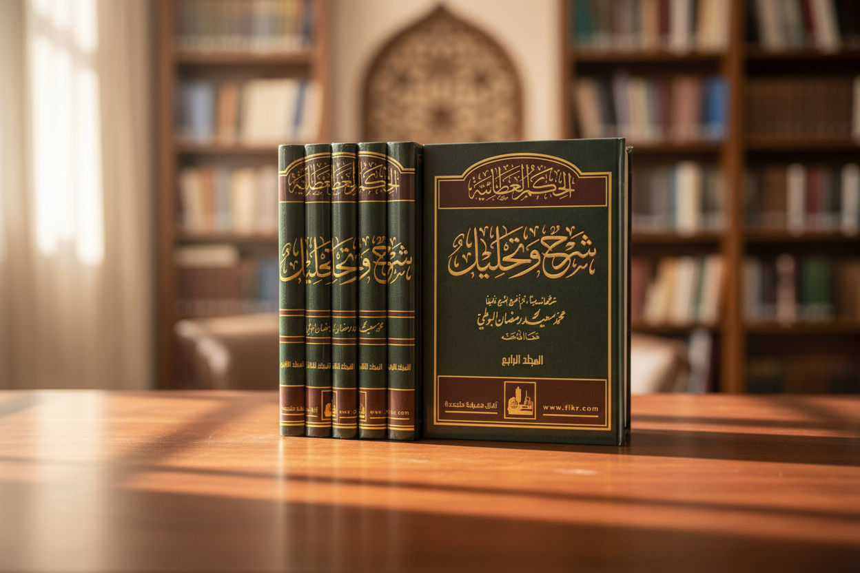 Ḥikam al-ʿAṭāʾiyyah – Shaykh Saʿid Ramadan al-Būṭī – 4 Volumes الحكم العطائية شرح وتحليل