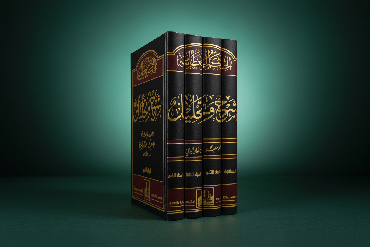 Ḥikam al-ʿAṭāʾiyyah – Shaykh Saʿid Ramadan al-Būṭī – 4 Volumes الحكم العطائية شرح وتحليل