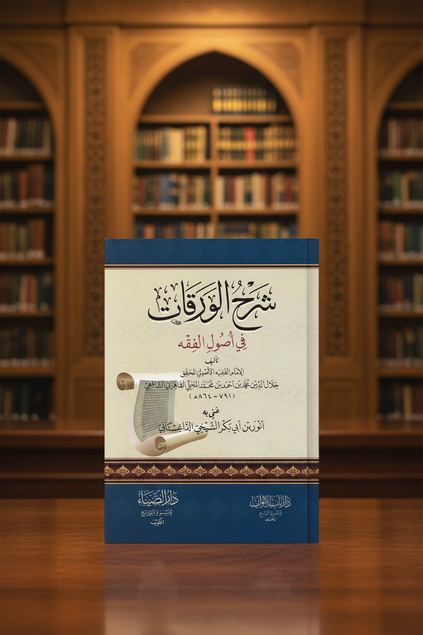 Sharḥ al Warāqāt شرح الورقات في أصول الفقه
 Imām Jalāl al Dīn al Maḥallī