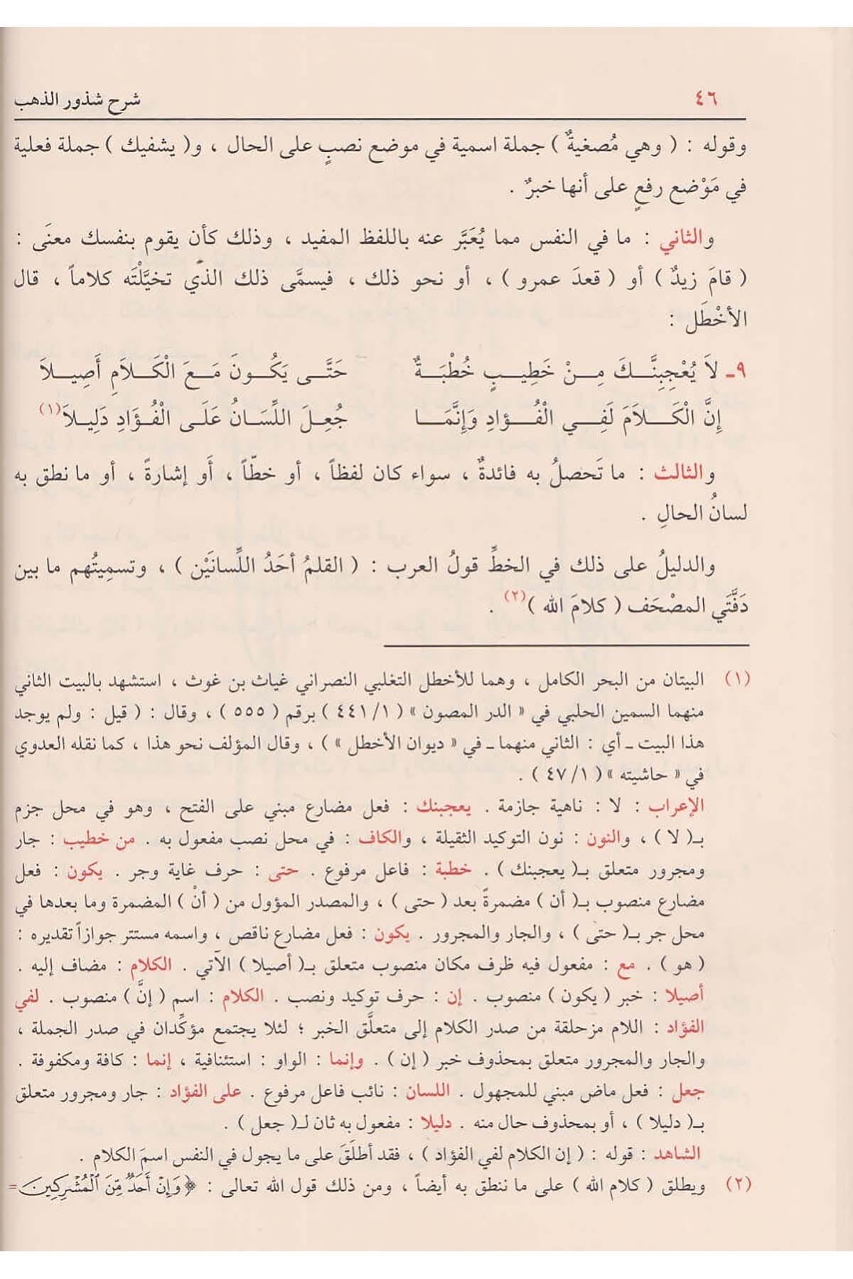 sharh-shudhur-al-dhahab-ibn-hisham
شرح شذور الذهب في معرفة كلام العرب للإمام ابن هشام الأنصاري طبعة دار الفيحاء
